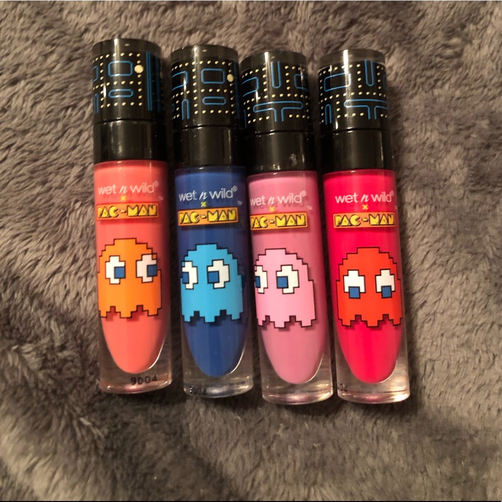 Wet n Wild X Pac-Man lip sticks